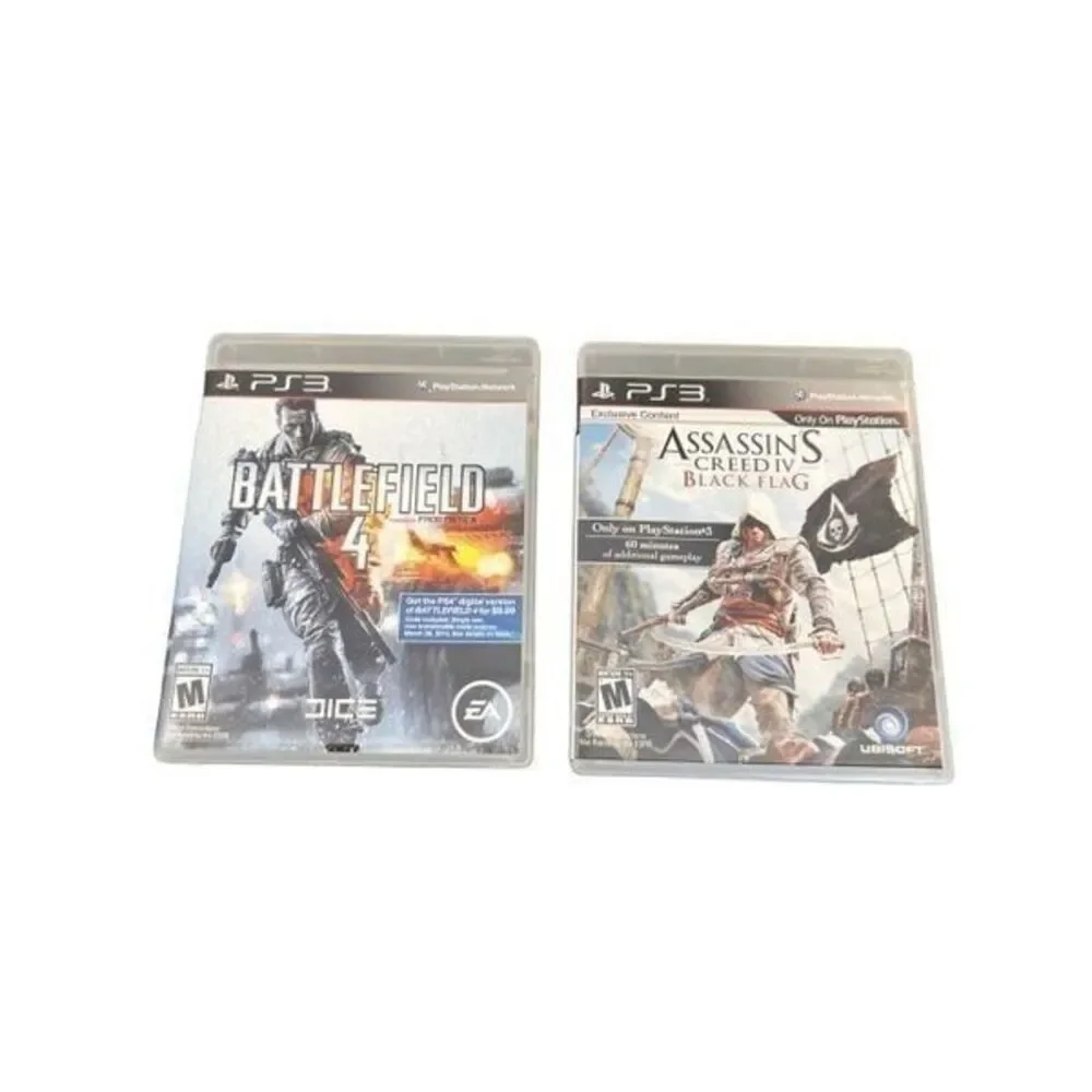 PS3 Game Bundle: Battlefield 4 & Assassin's Creed IV: Black Flag
